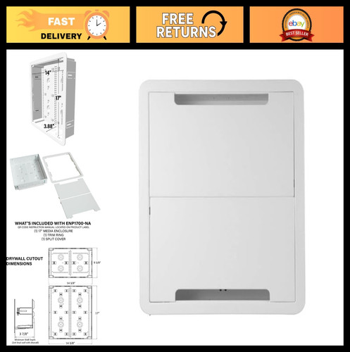 Wall media box - box, for