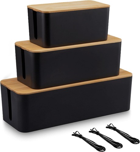 Cable management box set - box, with
