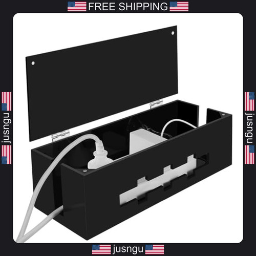 Cable management box with - management,