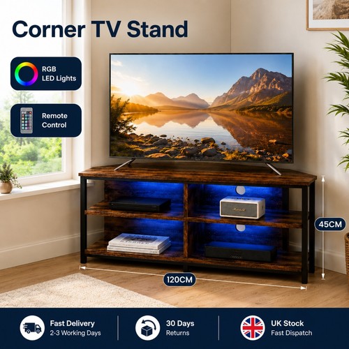 Levede corner stand - corner, tv