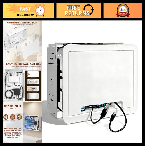 Wall media box - 9",