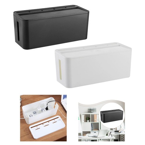Cable management box decor - box,