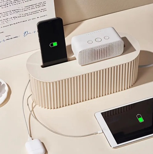 2pcs cable management box desk - 2pcs,