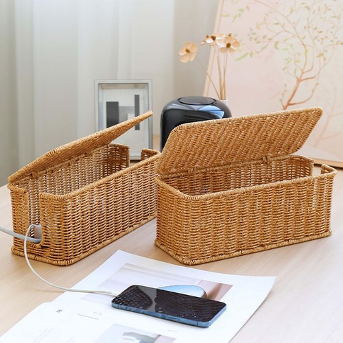 Cable management box desk - box,