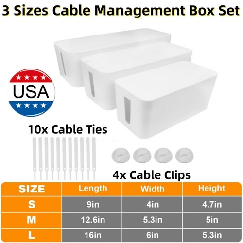 Set large cable management - cable,